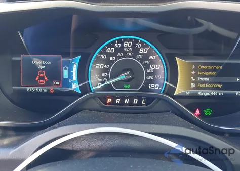 2017 Ford C-Max Hybrid Se from USA, damaged, VIN 1FADP5AU1HL117971